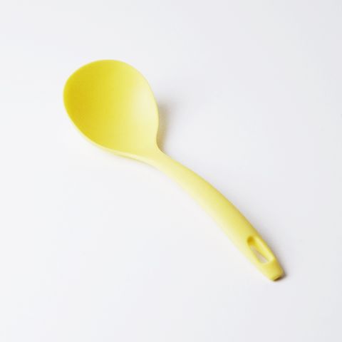 【HOMECHEF】日本製 不沾鍋琺瑯鍋耐熱湯勺(S) 檸檬黃