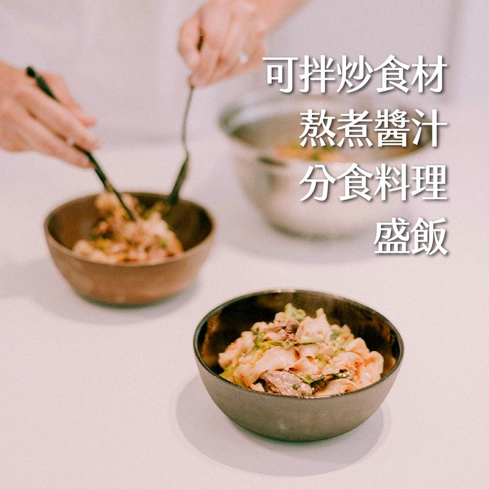 Taylors Eye Witness 英國 不沾鍋矽膠料理匙(灰棕21.5cm) / 攪拌匙 攪拌杓 料理杓 可機洗 洗碗機可洗