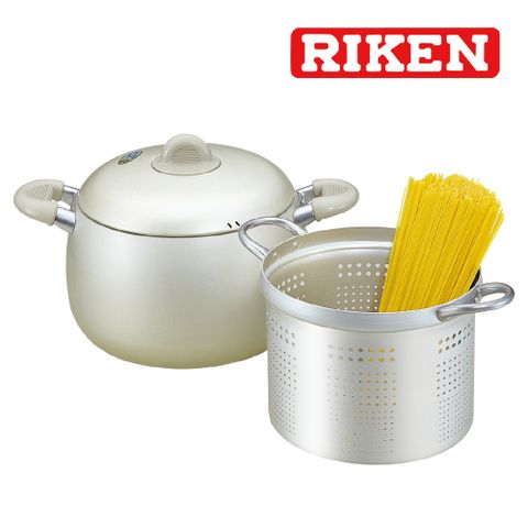 掌廚 《RIKEN》理研 21cm蒸煮湯鍋(附蓋)