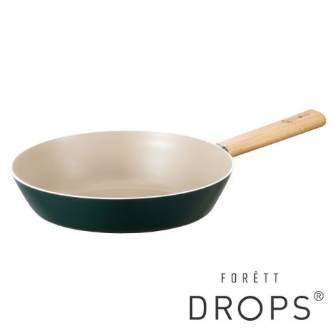 DROPS 韓國 FORETT森林系不沾平底鍋28cm(無蓋)