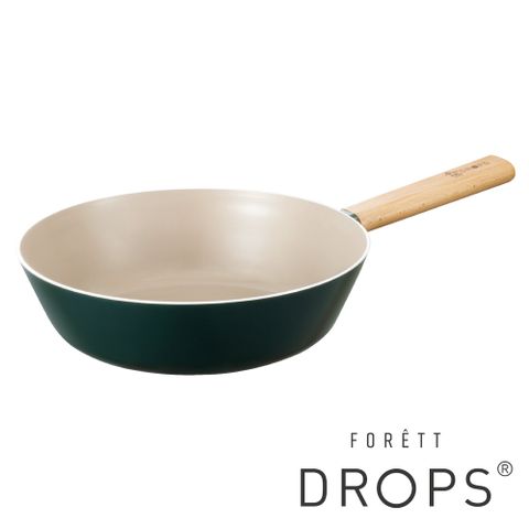 《韓國DROPS FORETT 森林系不沾深煎鍋28cm(無蓋)