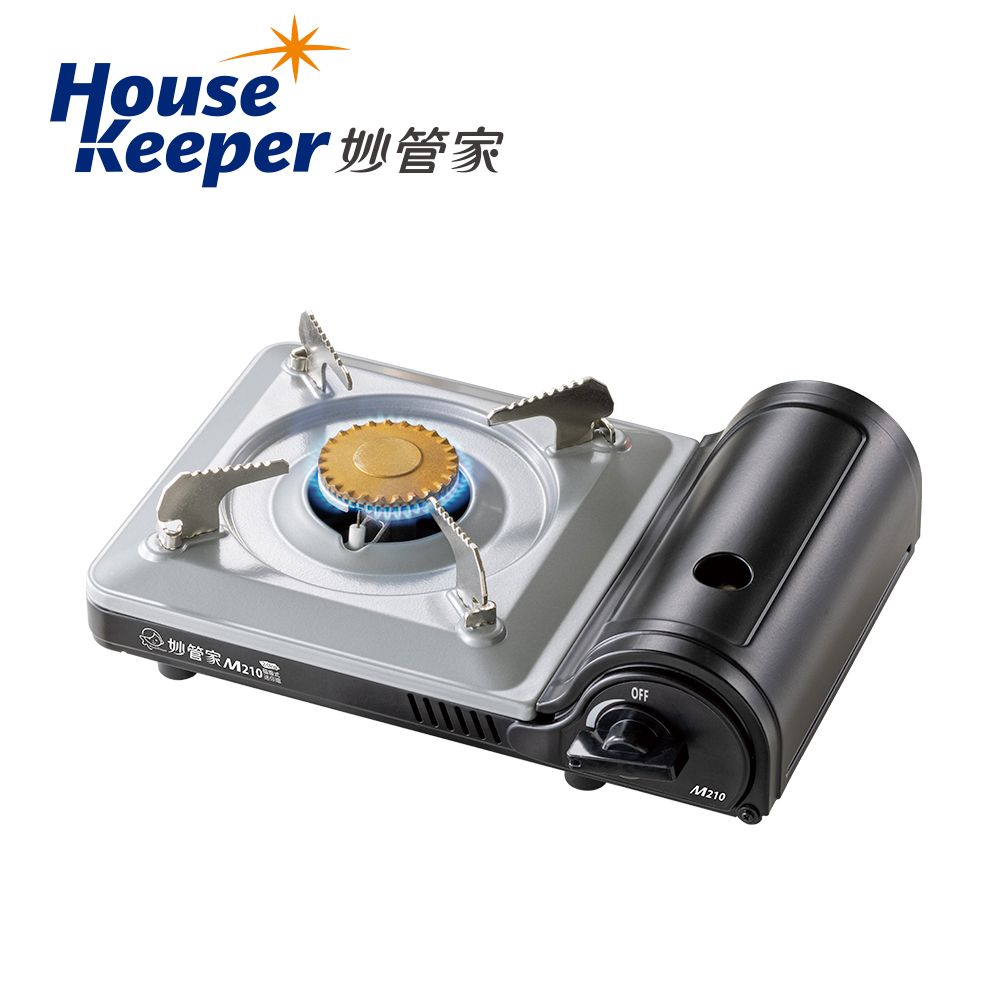 妙管家  磁吸式迷你瓦斯爐/卡式爐 M210 居家備用爐 薄型極簡爐 小家庭租屋族皆適用