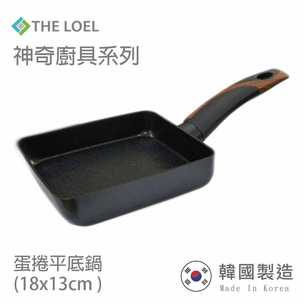 THE LOEL  日式玉子燒雞蛋捲不沾煎鍋18cm