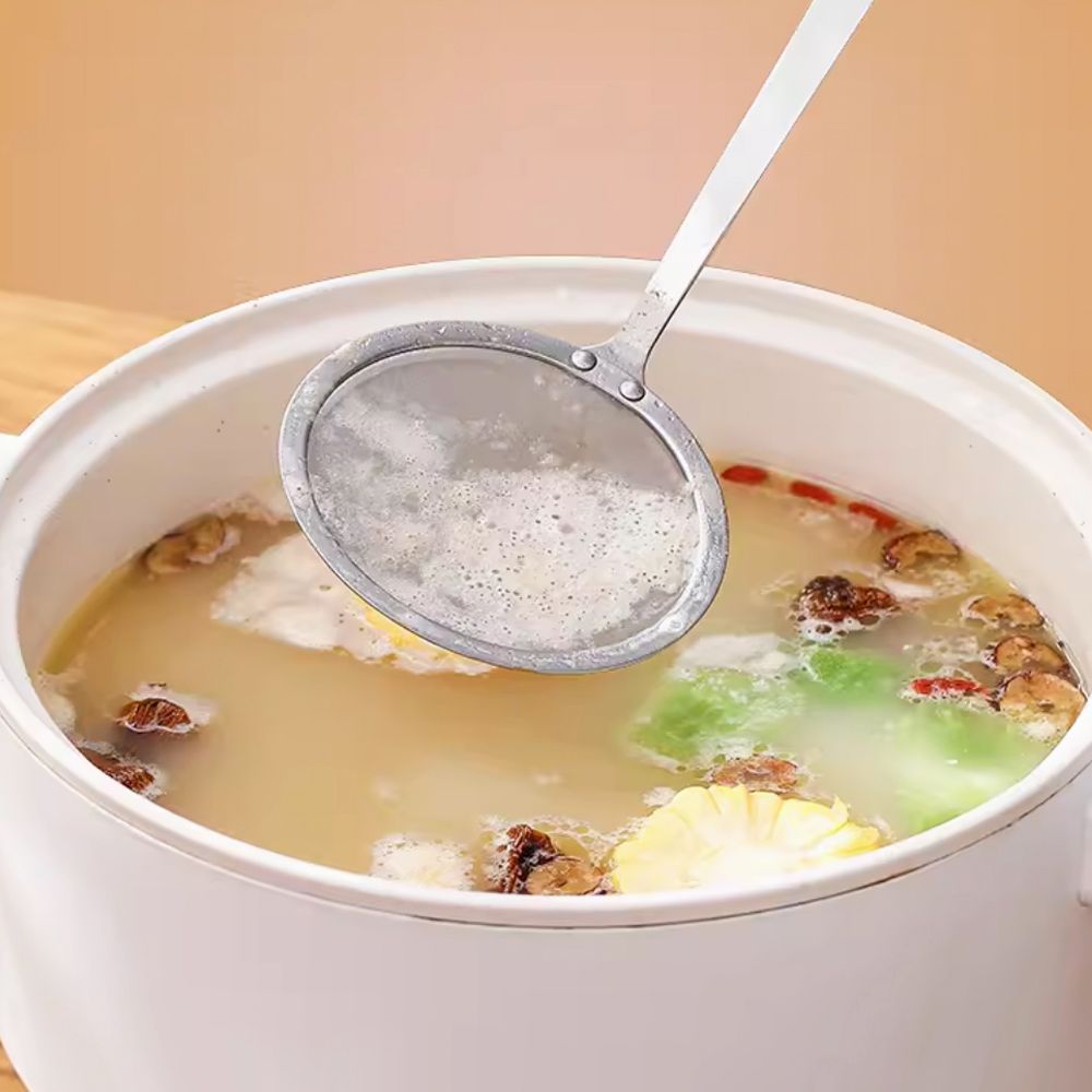 JIAGO  不鏽鋼過濾網勺-2入