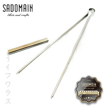 【 SADOMAIN 】304#環保公筷夾-21cm(攜帶式) (可當食物夾使用)