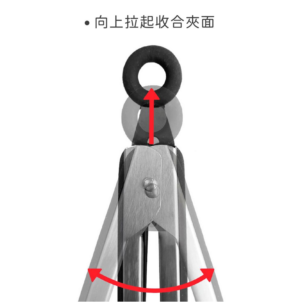 VEGA Westmark不沾鍋矽膠餐夾(21cm) | 料理夾 分菜夾 食品夾