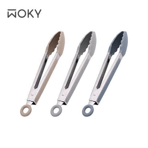 WOKY 沃廚 萬用矽膠料理夾