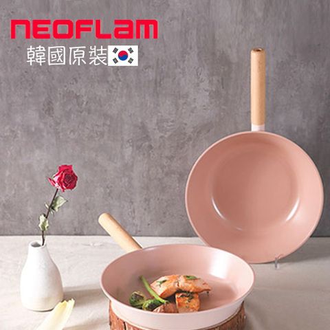 【NEOFLAM】 classic 陶瓷塗層 24cm平底鍋 (IH爐適用不挑爐具)