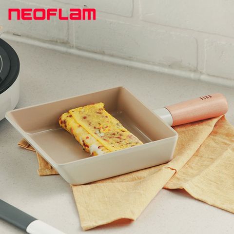 【NEOFLAM】FIKA 陶瓷塗層鍋具 雙耳湯鍋22CM 含蓋(不挑爐具/瓦斯爐電磁爐皆可用)