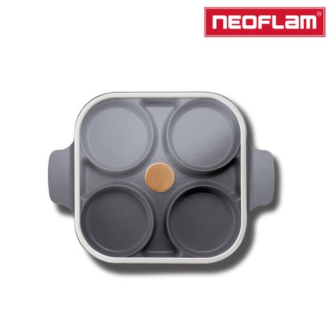 NEOFLAM Steam Plus Pan雙耳烹飪神器&amp;玻璃蓋(IH適用)-FIKA