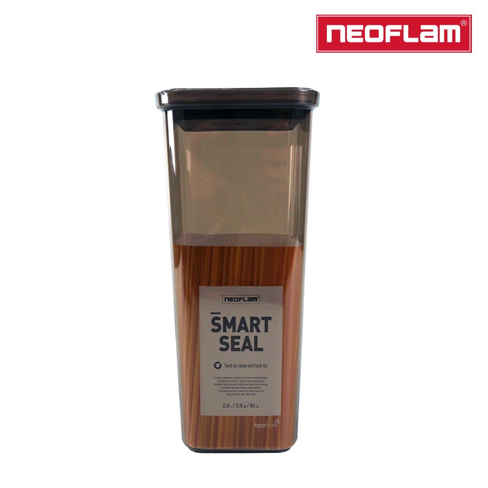 NEOFLAM  SMART SEAL聰明封抗菌遮光儲物罐-方形2700ml