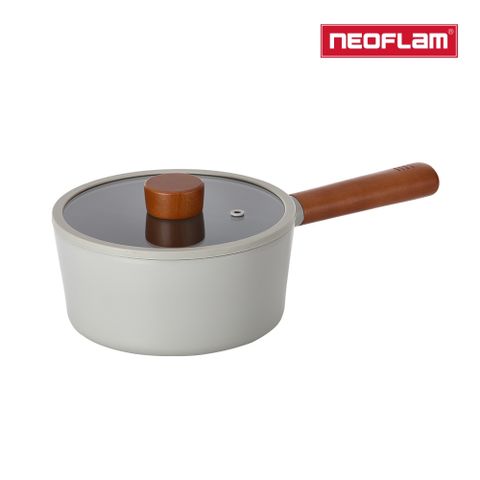 NEOFLAM FIKA 2.0鑄造單柄湯鍋18CM-暗夜灰(不挑爐具，瓦斯爐電磁爐可用)