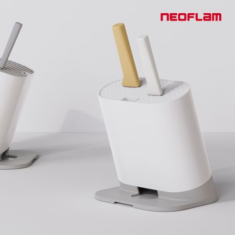 NEOFLAM CASA系列純淨陶瓷刀具組(主廚刀6吋/萬用刀5吋/水果刀3.5吋/刀架)
