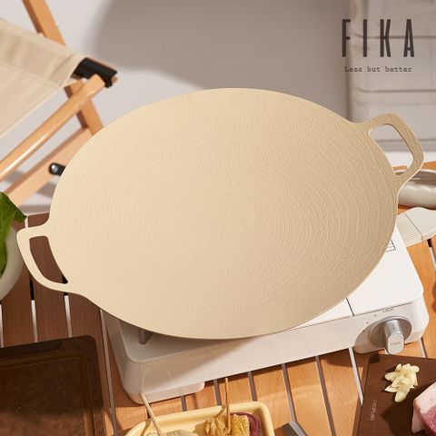 買就送烤盤提袋NEOFLAM FIKA系列鑄造大燒烤盤組(38cm/IH、電磁爐可用/不挑爐具)
