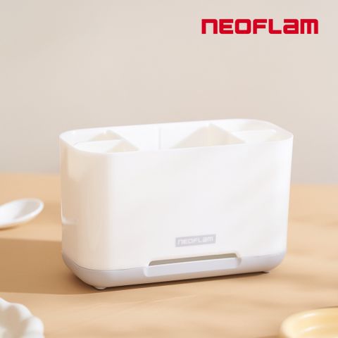 NEOFLAM CASA抗菌餐具收納架-純淨白