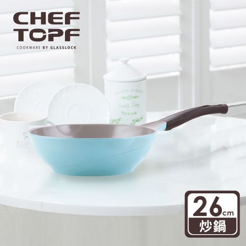 韓國 Chef Topf 玫瑰薔薇系列不沾炒鍋 26 公分