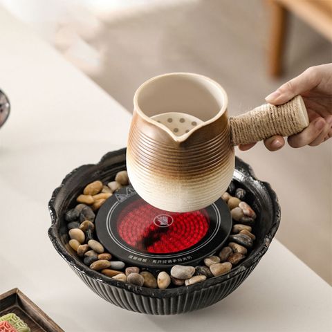 【CS22】烤奶茶陶壺罐戶外圍爐煮茶器罐罐壺
