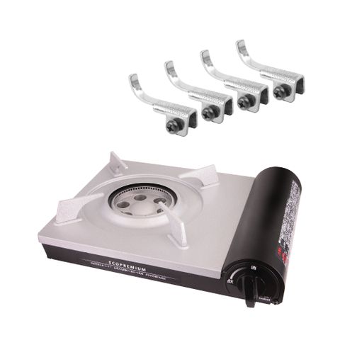 【日本Iwatani】日本岩谷豪華省能源內焰卡式爐-日本製-搭贈4入耐鏽止滑腳