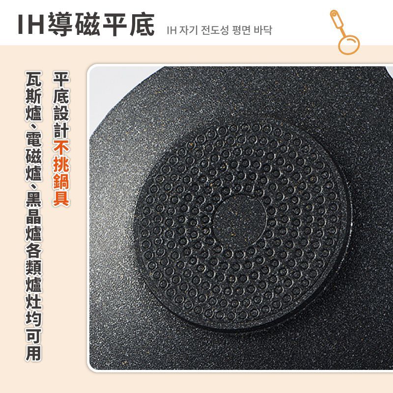  麥飯石圓形不沾烤盤【34cm】