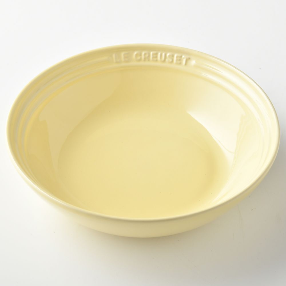 LE CREUSET   陶瓷麥片碗 18cm 奶油黃