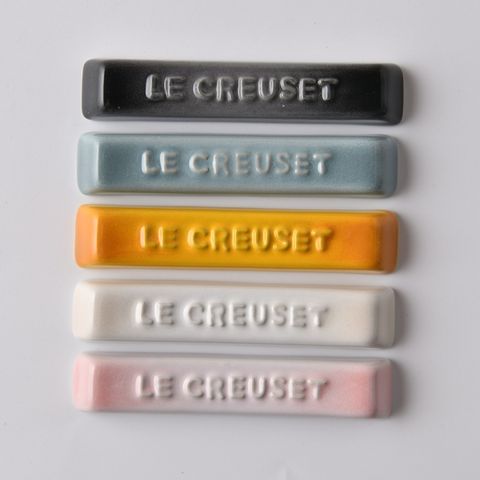 Le Creuset 餐具架組 5入 (杏桃黃/海洋之花/蛋白霜/燧石灰/貝殼粉)