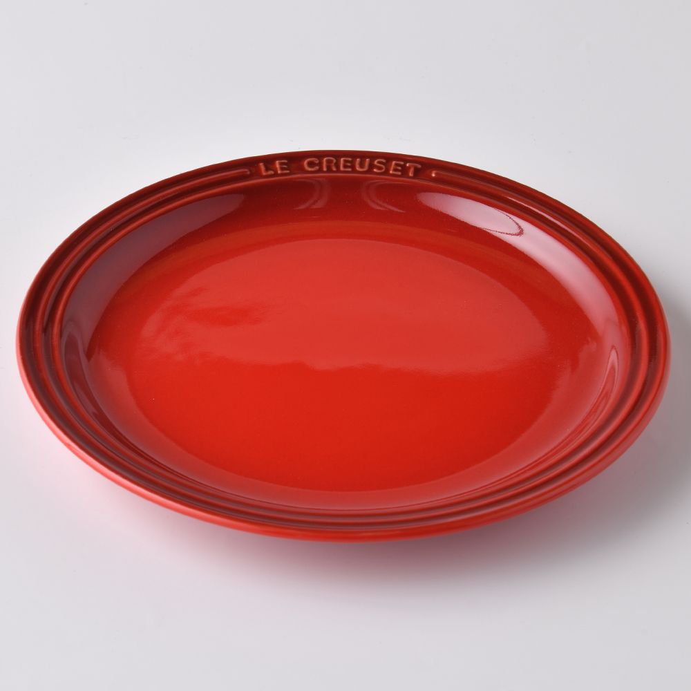 LE CREUSET  圓盤 餐盤 19cm 櫻桃紅