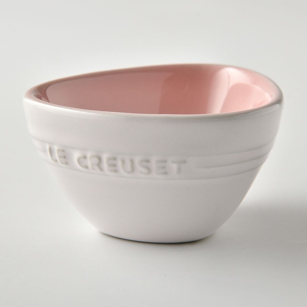 LE CREUSET  花瓣點心盤 5入 貝殼粉/櫻桃粉/淡粉紅