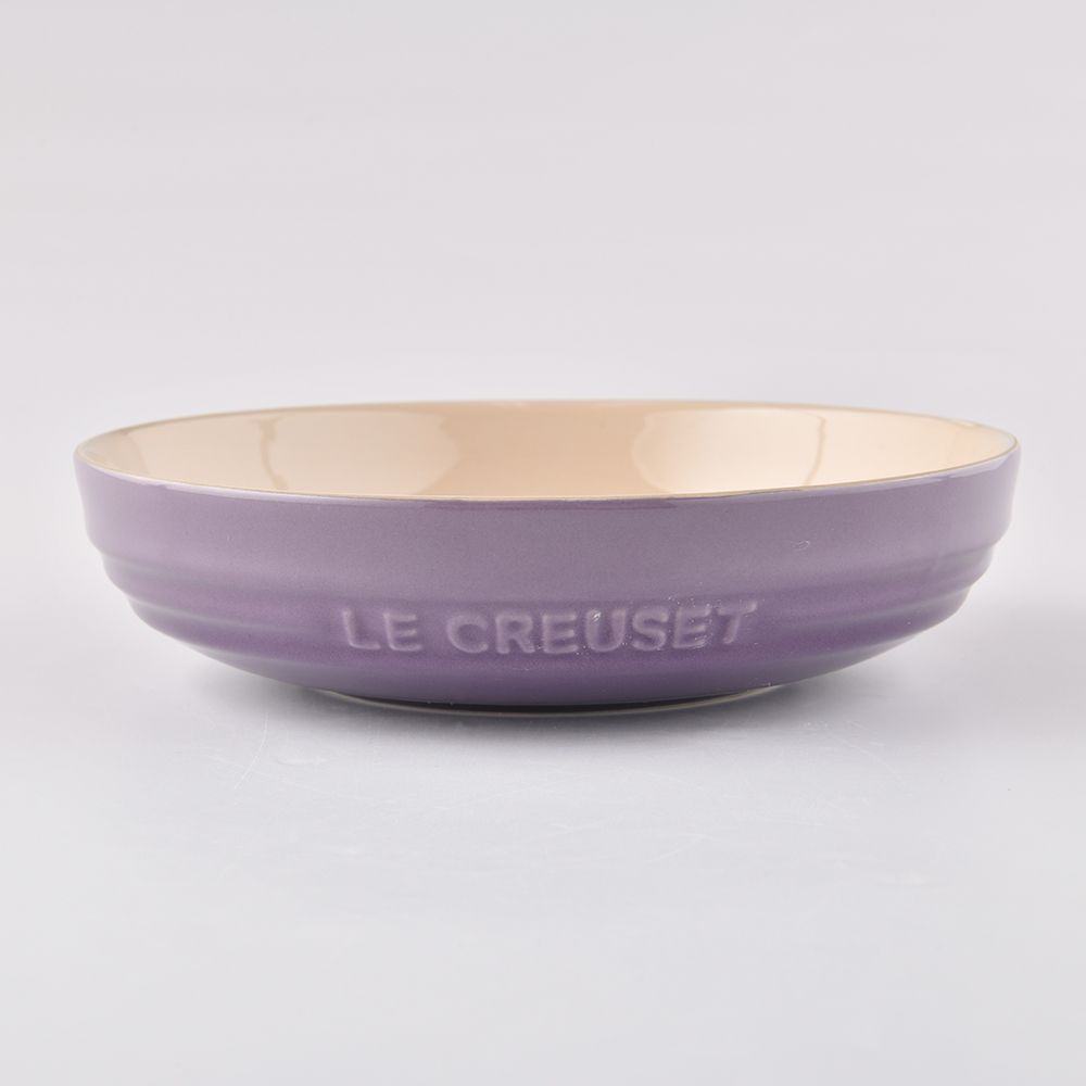 LE CREUSET  深圓盤 20cm 星河紫 無紙盒