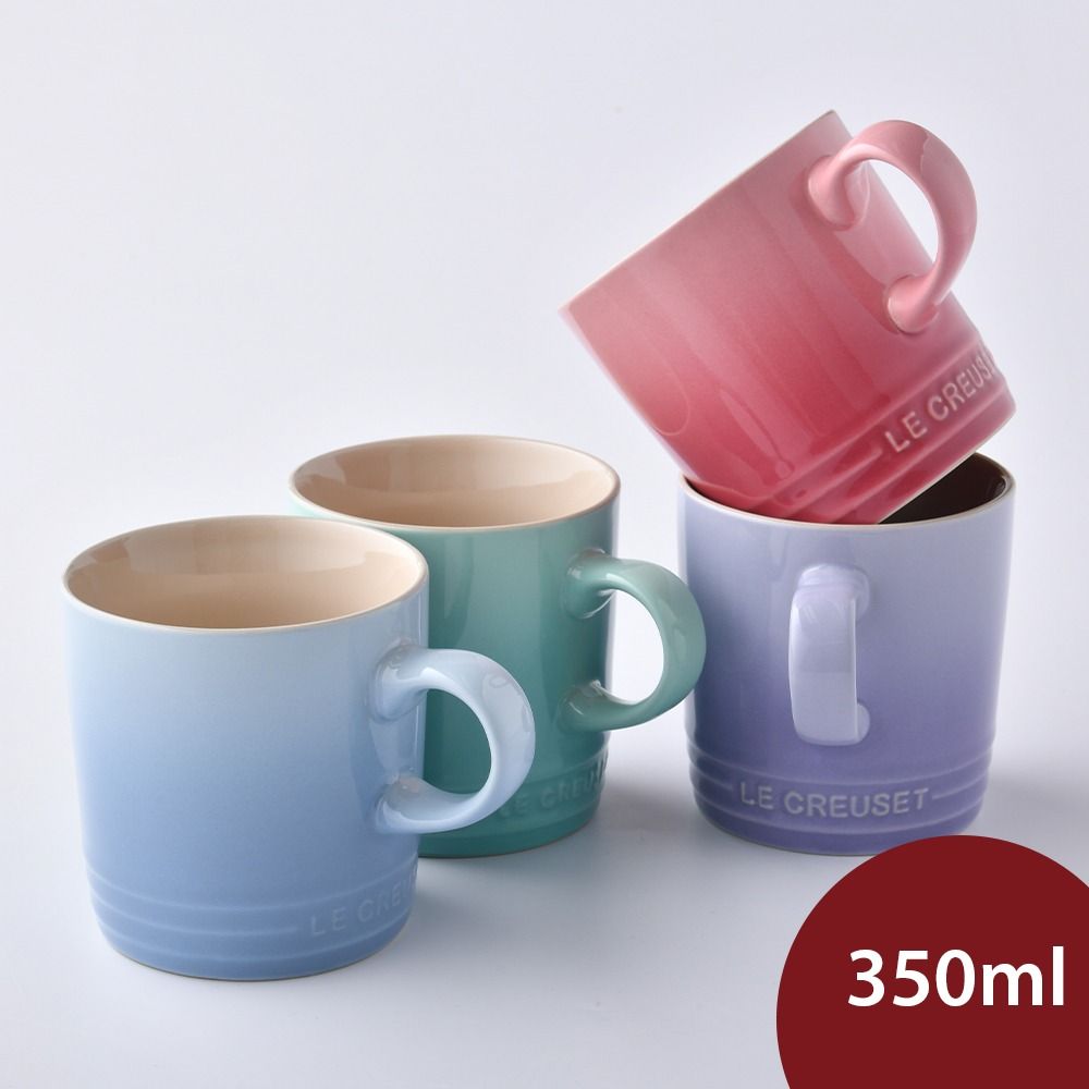 LE CREUSET  布列塔尼圓舞曲系列 英式馬克杯組 350ml 4入