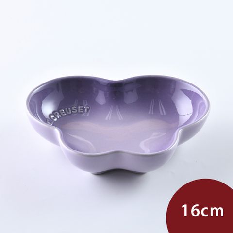 LE CREUSET 繁花系列蝴蝶盤 16cm 藍鈴紫