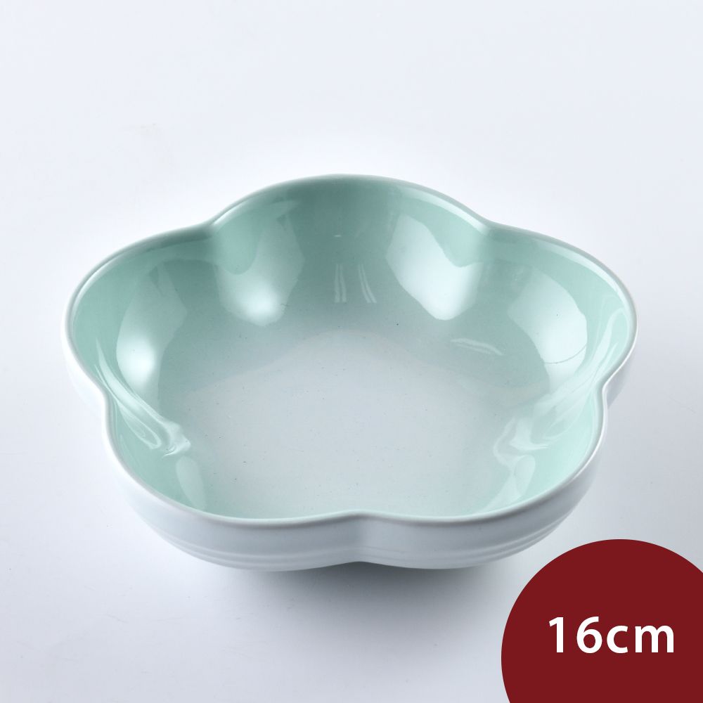 LE CREUSET  花型盤 16cm 冰川綠