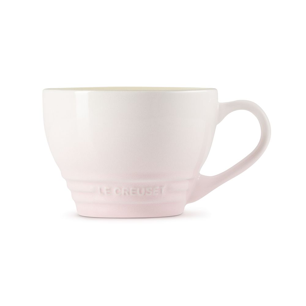 LE CREUSET  卡布奇諾杯 400ml 貝殼粉 無紙盒