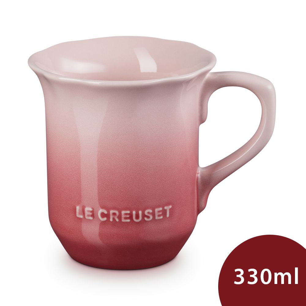 LE CREUSET 凡爾賽花園系列 馬克杯 330ml 櫻花粉