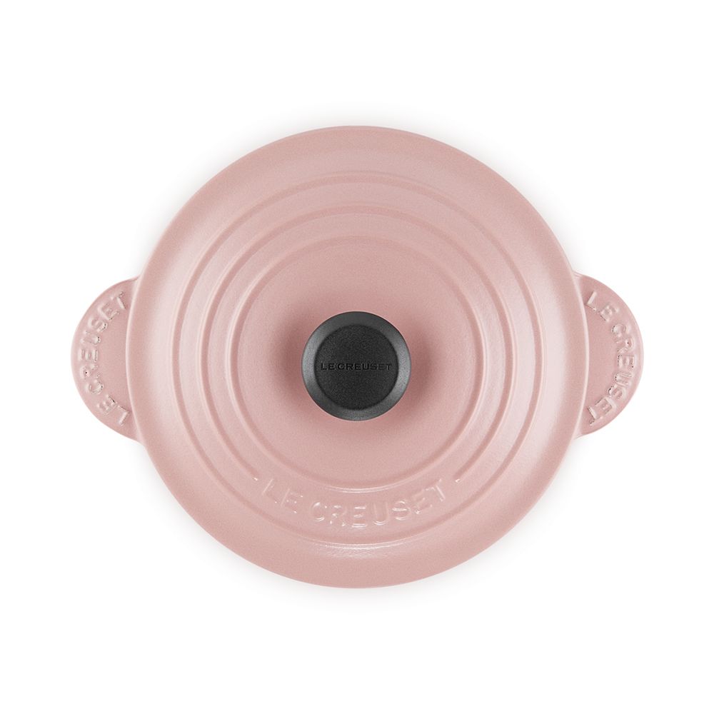 LE CREUSET  萬用窈窕鑄鐵鍋 20cm 2.8L 甜心粉 湯鍋 燉鍋 (電磁爐 IH爐可用)