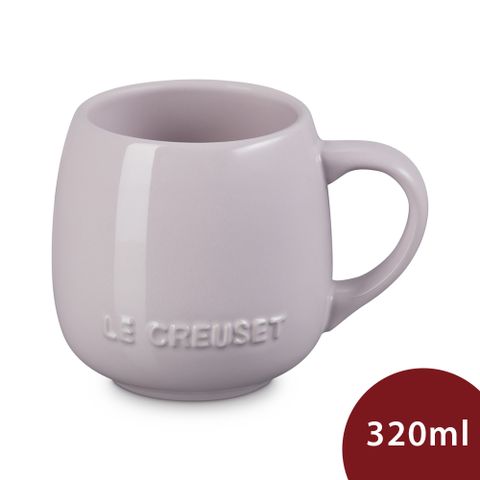 LE CREUSET 花蕾系列 馬克杯 咖啡杯 茶杯 320ml 柔粉紫