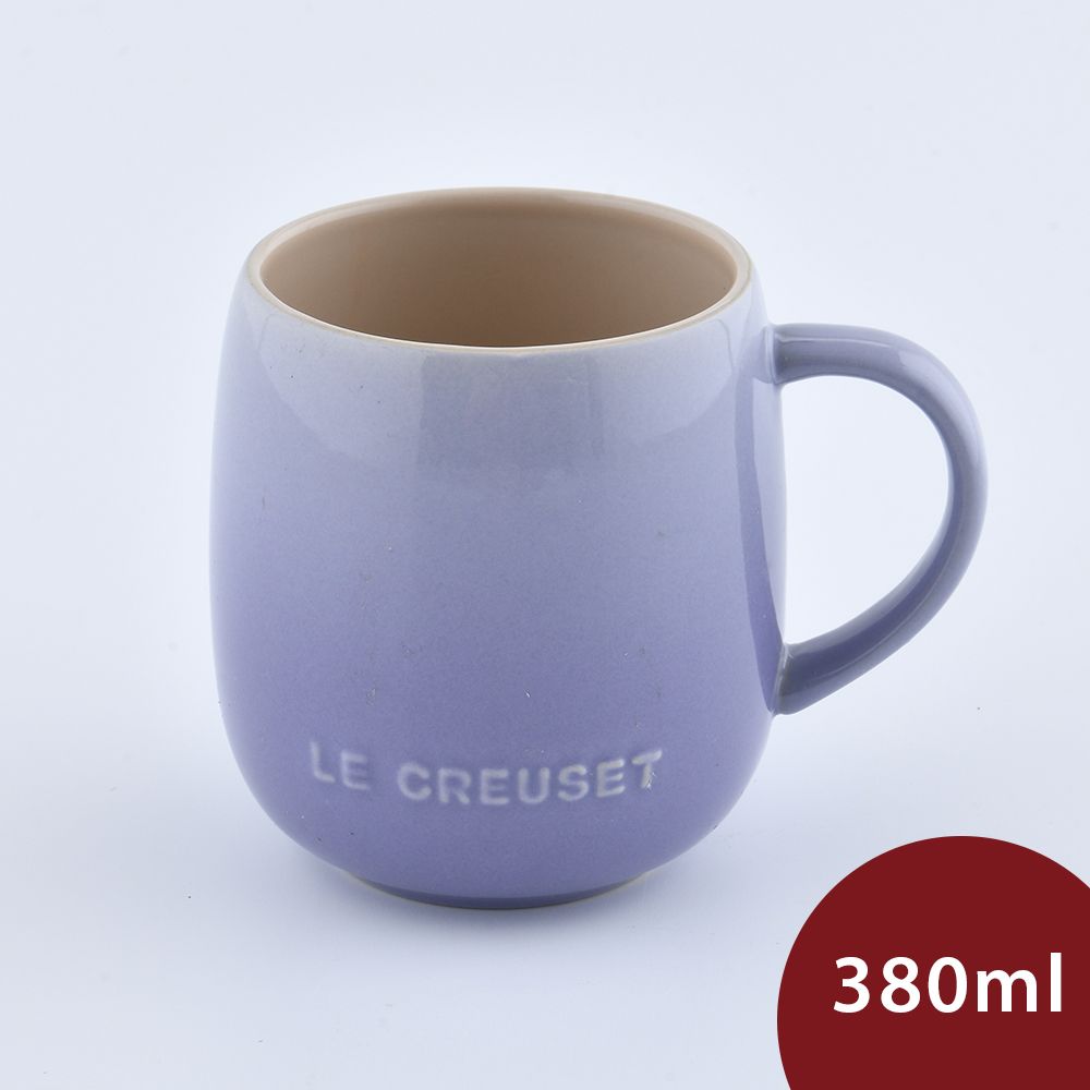  Le Creuset 蛋蛋馬克杯 380ml 粉彩紫