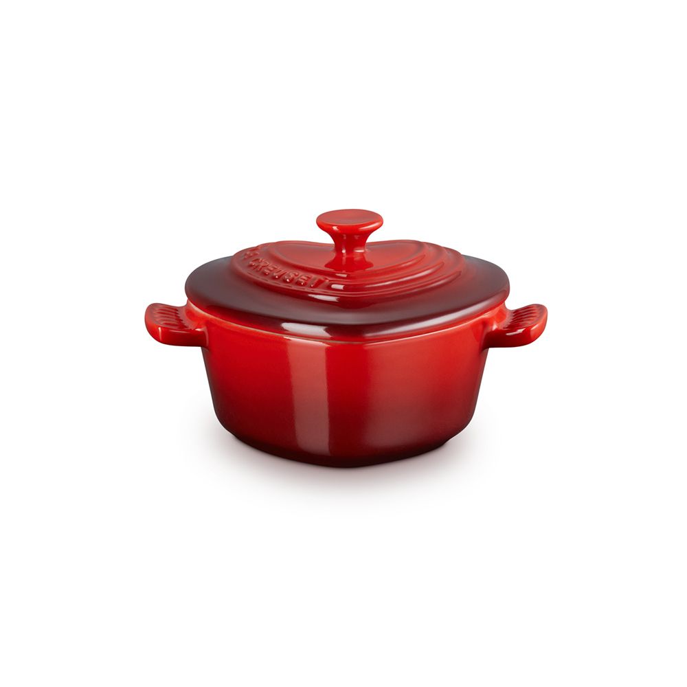  Le Creuset 飛翔愛心烤盅 櫻桃紅