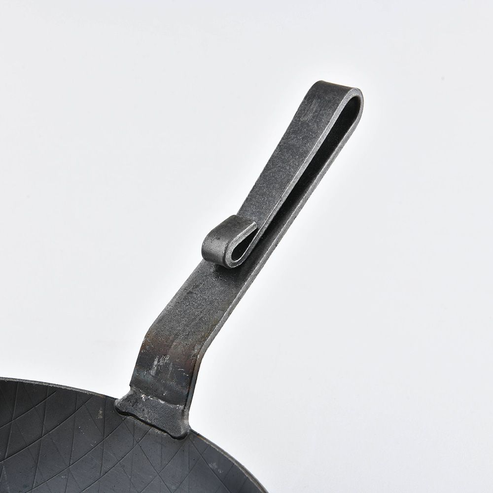 turk 土克鍋 熱鍛短柄格紋深鐵鍋 28cm 65330 德國製 平底鍋 (電磁爐 IH爐可用)