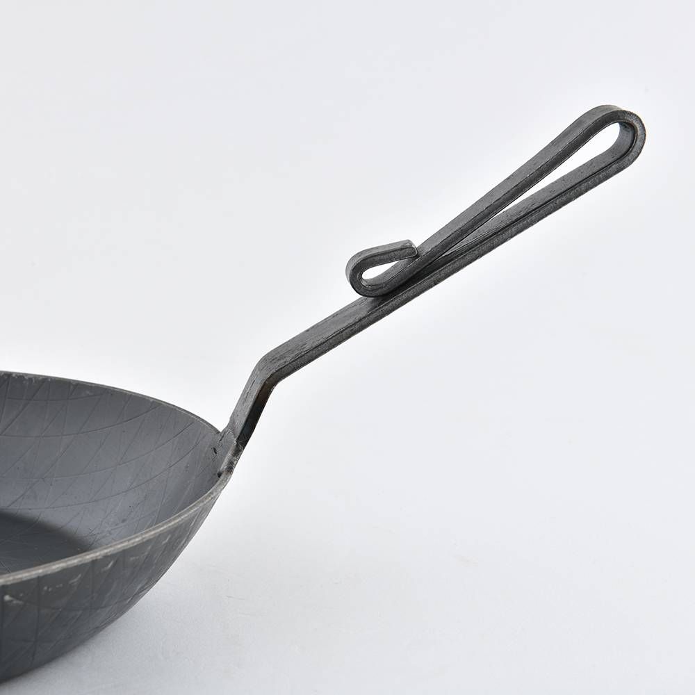 turk 土克鍋 熱鍛短柄格紋深鐵鍋 28cm 65330 德國製 平底鍋 (電磁爐 IH爐可用)