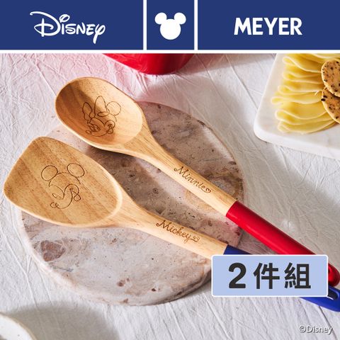 MEYER 美亞 迪士尼煮樂系列木製鍋鏟湯杓配件組