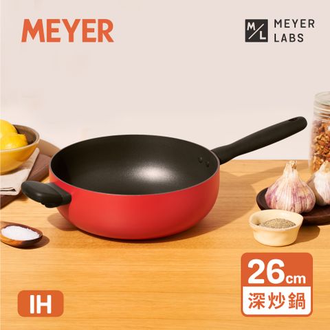 IH導磁陶瓷不沾深炒鍋26CM - BAUHAUS革新系列