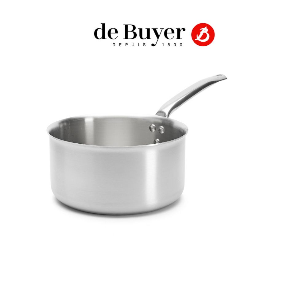 de Buyer 畢耶 Alchimy系列 3層複合不鏽鋼單柄調理鍋24cm