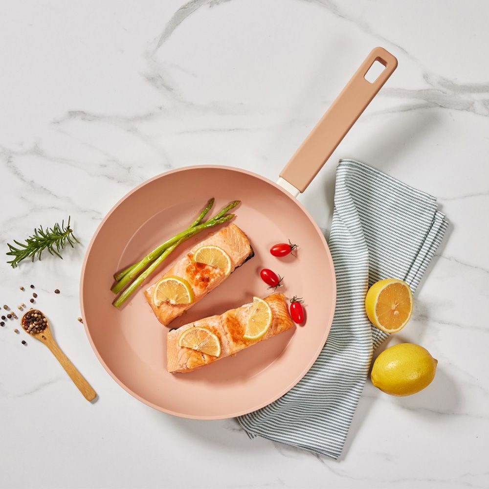 Corelle Brands 康寧餐具 優雅鈦不沾28CM平煎鍋