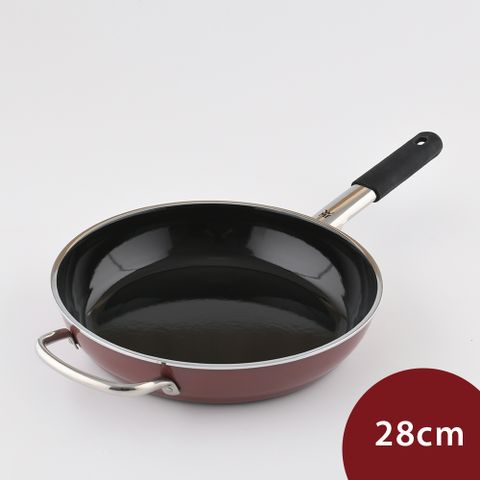 WMF FUSIONTEC 平底煎鍋 28cm 鐵玫瑰 (電磁爐 IH爐可用)