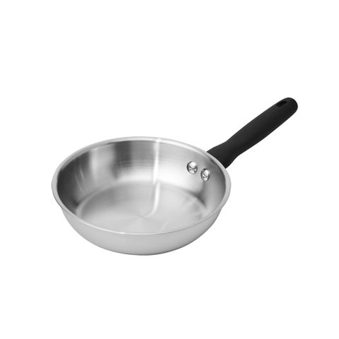 美亞銀月系列不鏽鋼導磁平底鍋20CM