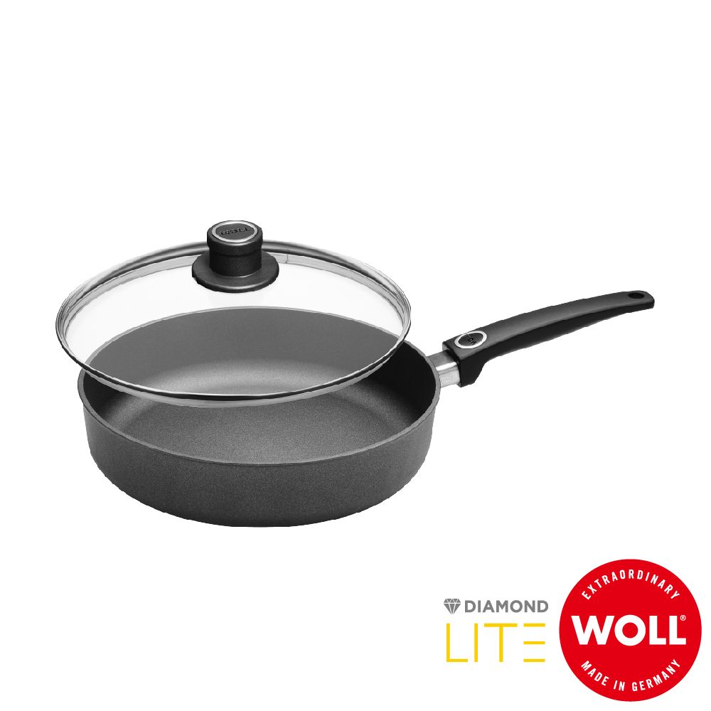 WOLL 德國歐爾DIAMOND LITE新鑽石 鑄造不沾平底鍋28cm