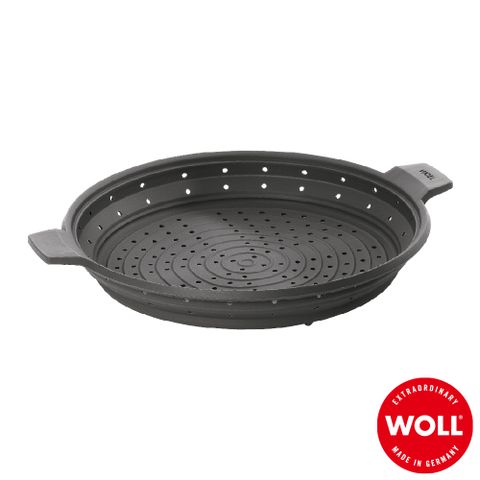 《WOLL》德國歐爾Silicone 矽膠瀝水網32cm(蒸網、防噴濺)