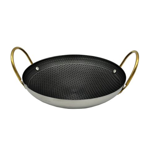 不鏽鋼蜂巢小火鍋-無蓋(8吋)