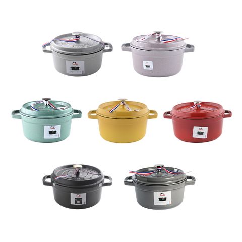Staub 圓形鑄鐵鍋 24cm