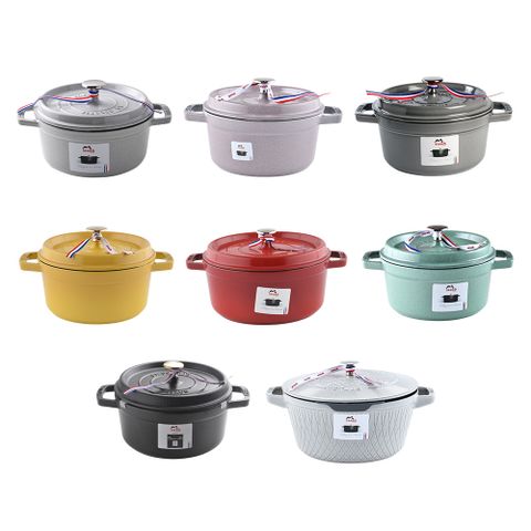 Staub 圓形鑄鐵鍋 24cm